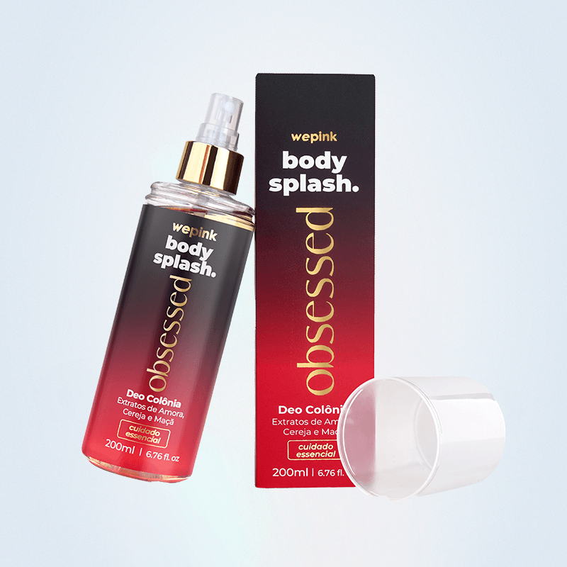 Body Splash Obsessed Desodorante Colônia 200ml - Wepink